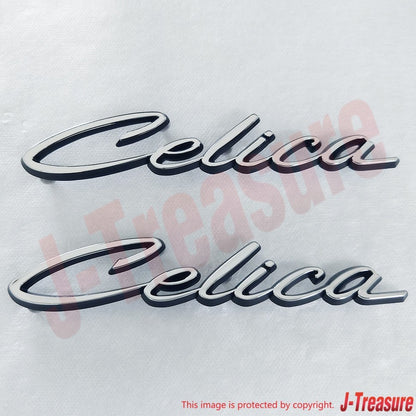 TOYOTA CELICA 1970-1977 A20 A30 Genuine Side Emblem Badge 75381-14913 x2 OEM
