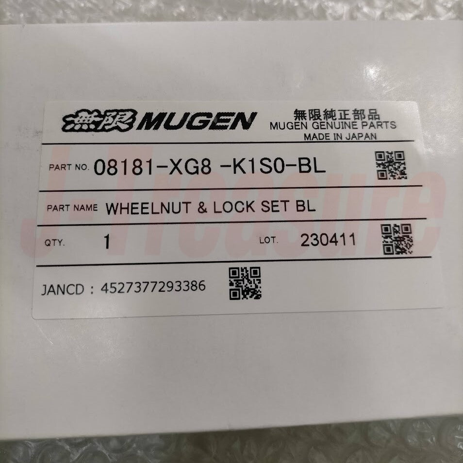 MUGEN HONDA  Wheel Nut & Lock Nut Set 5H Fits MUGEN Wheels for Civic FK8 Type R