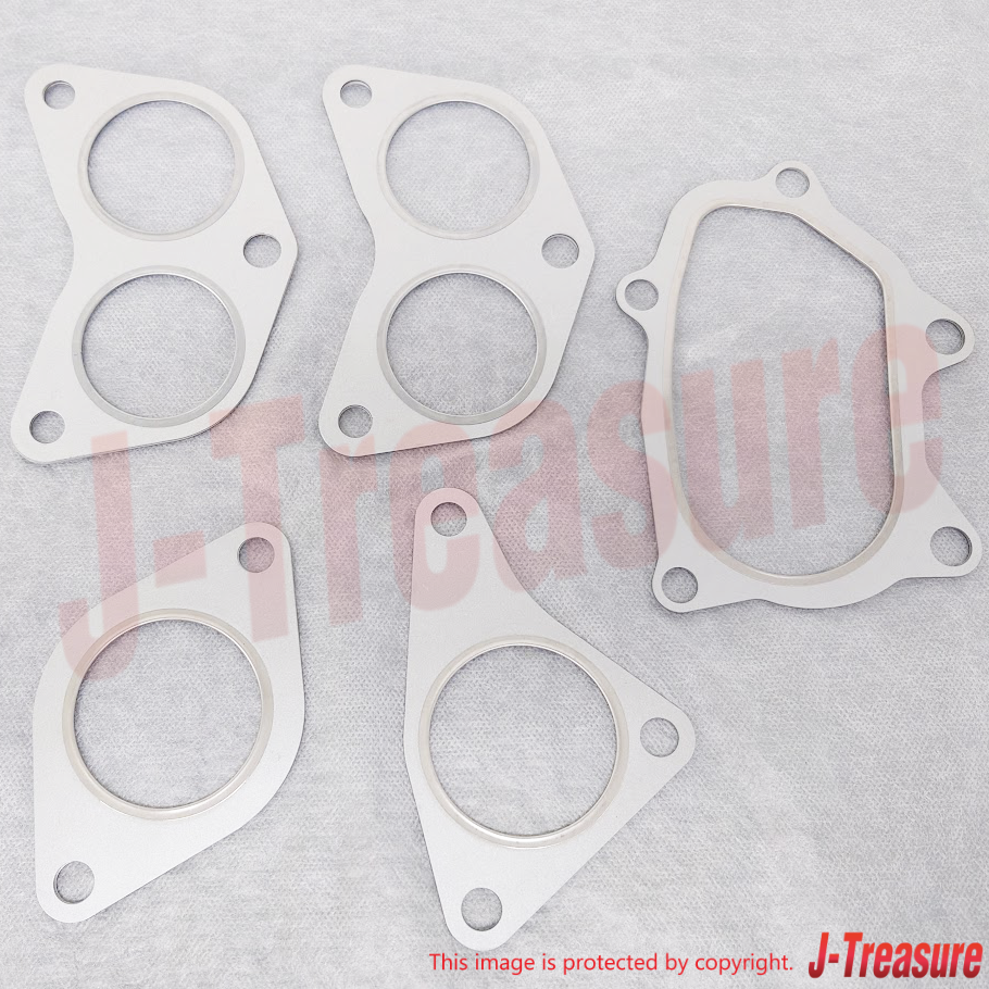 SUBARU WRX XT STI Genuine Turbo Exhaust Manifold Gasket Set Up & Down Pipe OEM