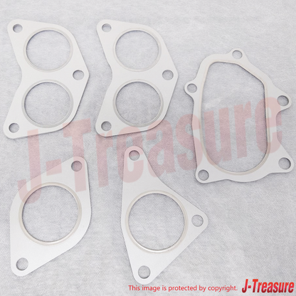 SUBARU WRX XT STI Genuine Turbo Exhaust Manifold Gasket Set Up & Down Pipe OEM