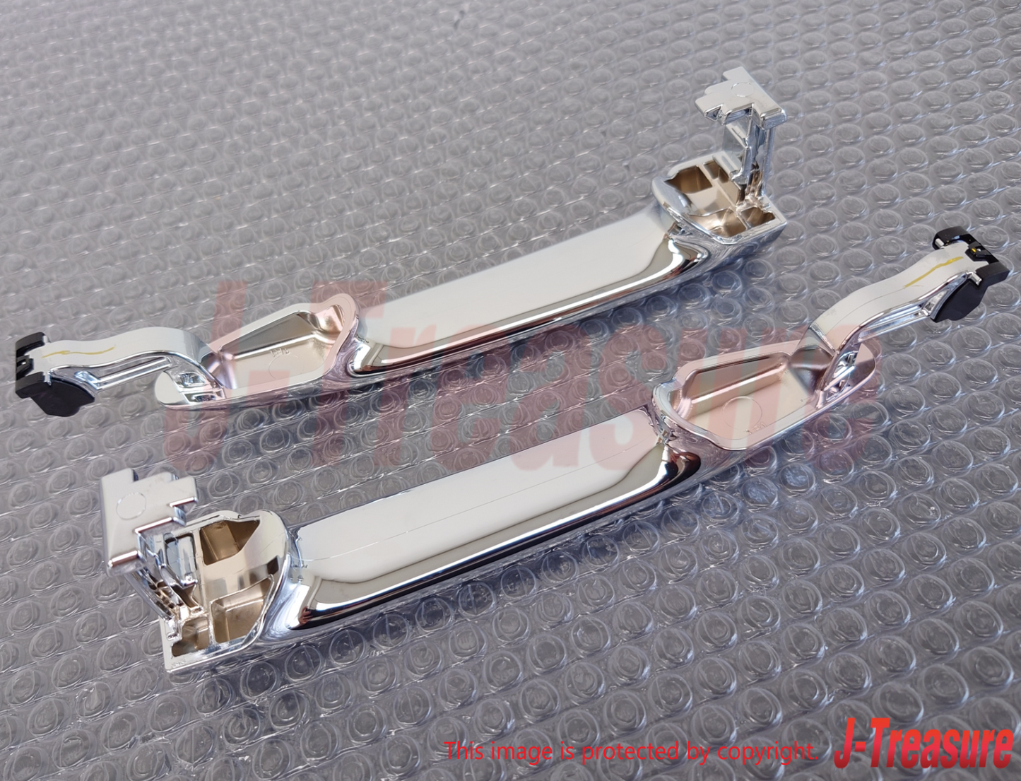 TOYOTA ALPHARD ANH10 02-15 Genuine Chrome Slide Door Outside Handle RH & LH Set