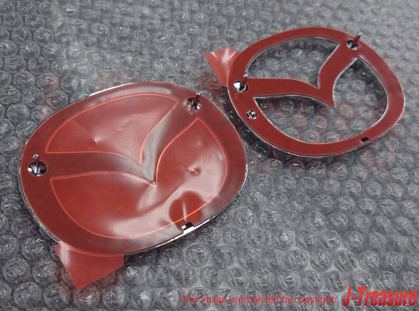 MAZDA RX-8 RX8 SE3P 2004-2008 Genuine Front & Rear Emblem Badge Set Chrome OEM
