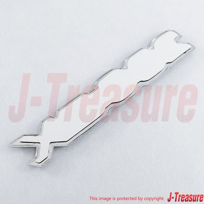 NISSAN 280ZX S130 79-83 Genuine Front Side Emblem "280ZX" 63805-P9700 x2 Set OEM