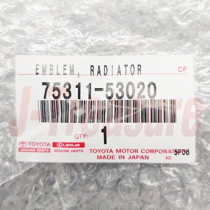 TOYOTA ALTEZZA 98-05 Genuine Radiator Grille Early Model & F/Emblem BK Set OEM