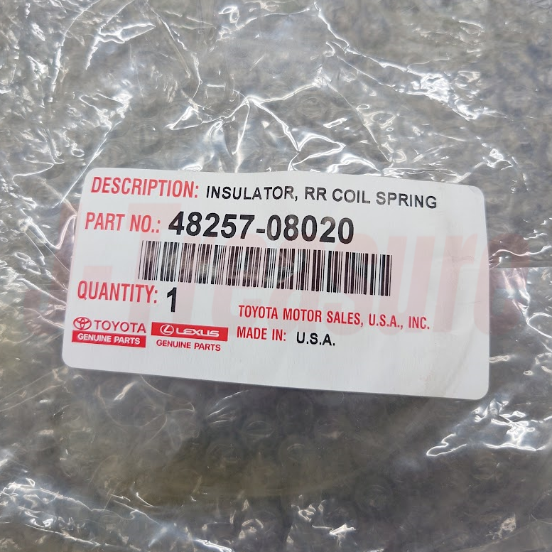 TOYOTA SIENNA GSL2# 04-20 Genuine Rear Coil Spring Upper Insulator RH & LH Set