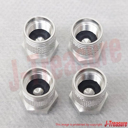 SUBARU WRX S4 VA VB Genuine Sti Air Valve Cap Set ST28102ST030 OEM