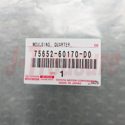 TOYOTA LAND CRUISER UZJ100 2003-2007 Genuine Quarter Outside Moulding LH OEM