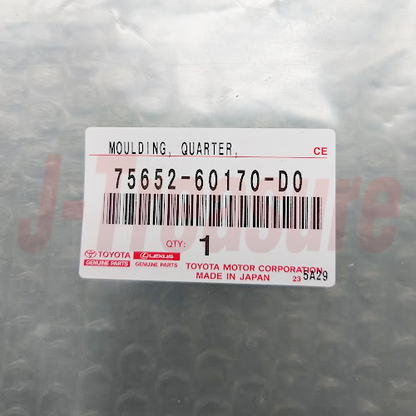 TOYOTA LAND CRUISER UZJ100 2003-2007 Genuine Quarter Outside Moulding LH OEM