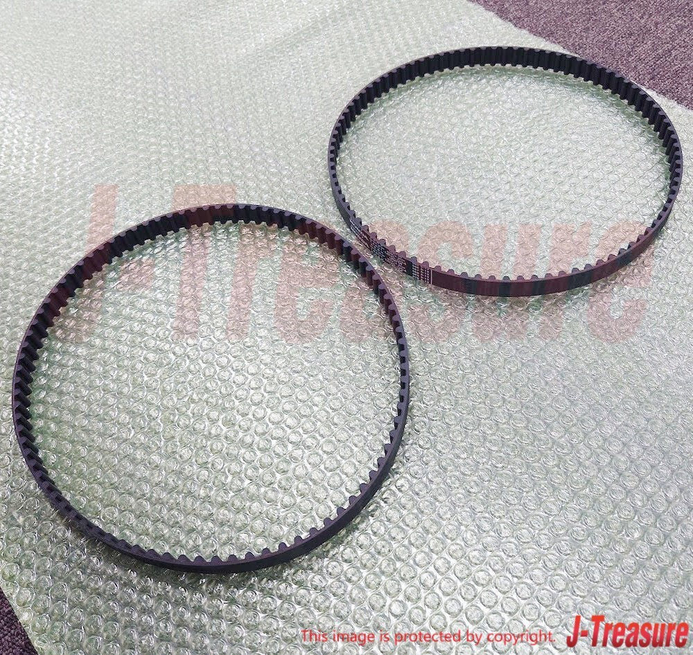 HONDA GL1500 GOLD WING 88-90 Genuine Timing Belt 14401-MN5-004 x2 Set OEM