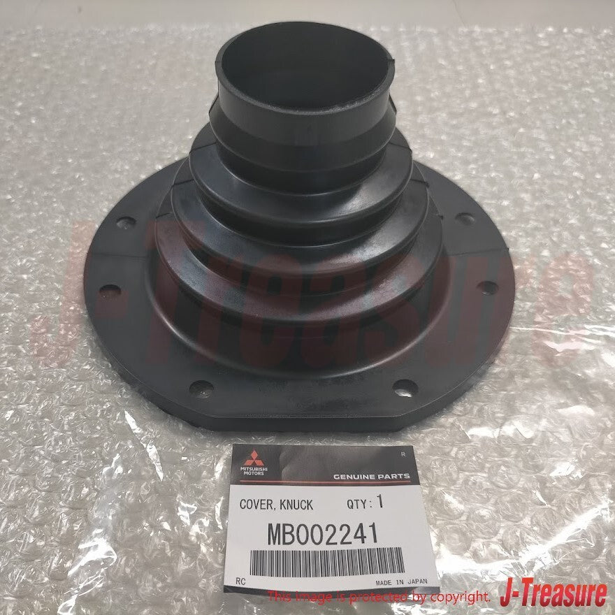 MITSUBISHI JEEP J53 Genuine Front Axle Cover Knuckle Rubber Boot MB002241 OEM