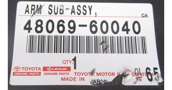 TOYOTA 4RUNNER GRN28# 10-22 Genuine Front Suspension Lower Arm LH 48069-60040