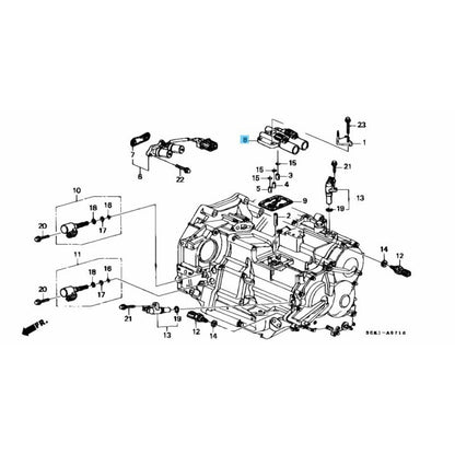 HONDA Acura INSPIRE TL CL Genuine Automatic Transmission Shift Solenoid Assy OEM