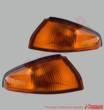 NISSAN SKYLINE GT-R BNR32 Genuine Lamp Unit Turnlight RH LH Set OEM