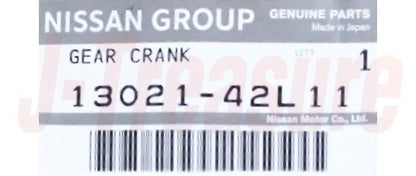 NISSAN SKYLINE R32 HNR32 HCR32 ECR32 Genuine Crankshaft Sprocket 13021-42L11 OEM