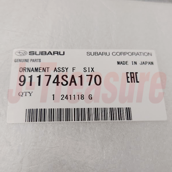 SUBARU WRX STI VA# 2015-2020 Genuine Rear 6 Stars Ornament Emblem 91174SA170 OEM