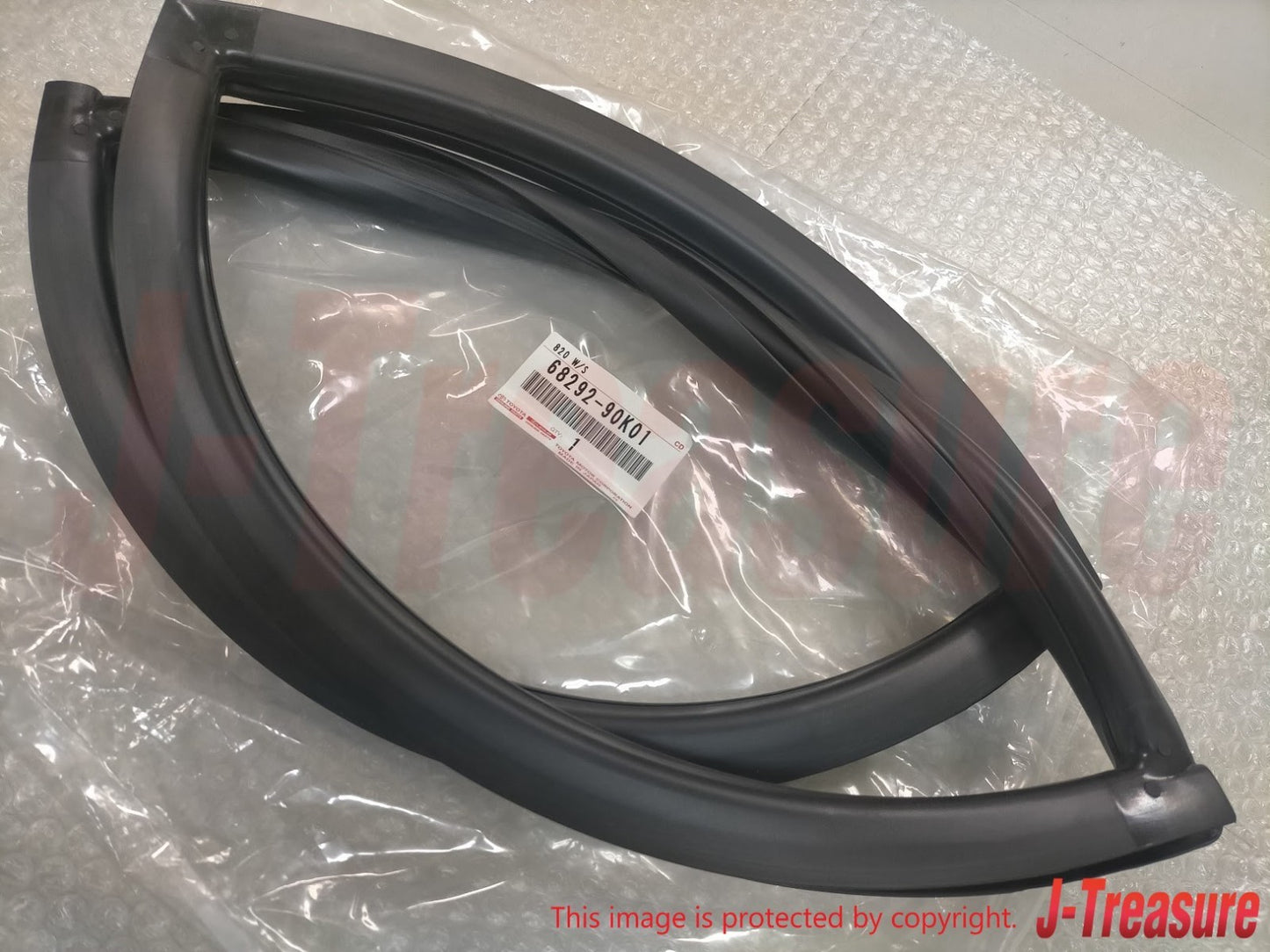 TOYOTA LAND CRUISER 70 Genuine Back Door Glass Weatherstrip RH & LH Set OEM