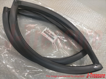 TOYOTA LAND CRUISER 70 Genuine Back Door Glass Weatherstrip RH & LH Set OEM