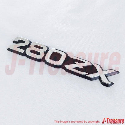 NISSAN 280ZX S130 79-83 Genuine Front Side Emblem "280ZX" 63805-P9700 x2 Set OEM