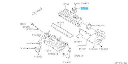 SUBARU XV Crosstrek GP# 13-15 16-17 Genuine Air Flow Meter Assy 22680AA380 OEM