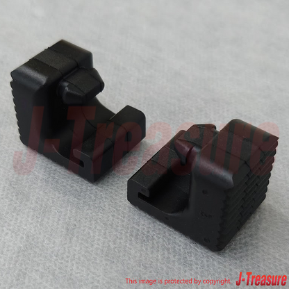 HONDA ODYSSEY 99-10 Genuine Slide Door Upper Rail Stopper 72557-S0X-A00 x2 Set