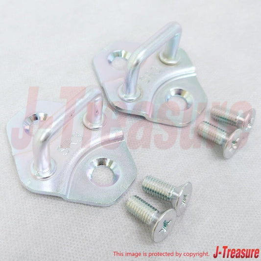 HONDA CIVIC INTEGRA  ACCORD PRELUDE Genuine Front Door Strikers & Bolts Set OEM