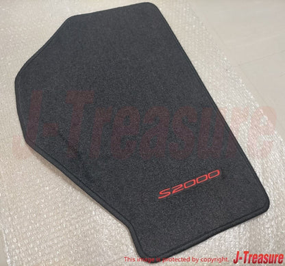 HONDA S2000 Genuine Floor Mat Set Black with Red Letters 83600-S2A-A01ZA OEM LHD