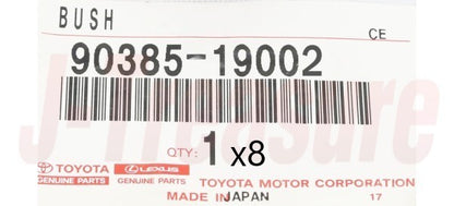 TOYOTA HILUX LN110L '89-97 Genuine Rear Shock Absorber Bush 90385-19002 x8 Set