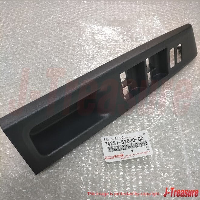 TOYOTA VITZ 2010-2014 RHD Genuine Front Armrest Upper Panel Right & Left Set OEM