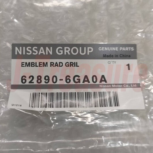 NISSAN FAIRLADY Z 370Z Z34 Genuine Front Bumper Fascia "nismo" Emblem Badge OEM
