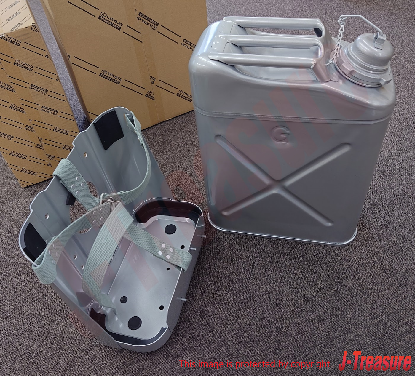 TOYOTA LAND CRUISER FJ70 1990-2007 Genuine Auxiliary Fuel Tank & Bracket Set OEM