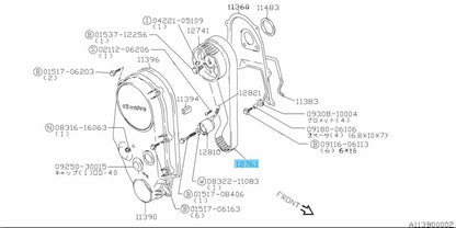 SUZUKI CARRY TRUCK DD51T 92-99 Genuine Timing Belt & Tensioner 6-piece set OEM