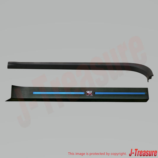 NISSAN GT-R R35 09-24 Genuine Front Kicking Plate & Outer Kicking Plate RH Set