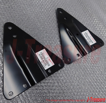 TOYOTA LAND CRUISER BJ40 FJ40 HJ45 Front Bumper Bracket 52116-60010 Set of 2 OEM