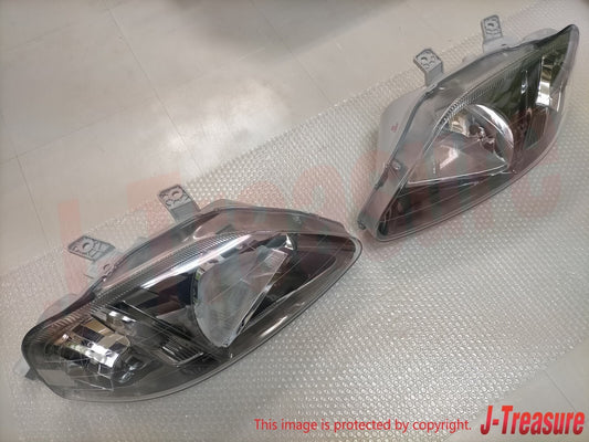 HONDA CIVIC TYPE-R EK9 EK3 EK4 Genuine Late Model Headlight Unit RH & LH Set OEM