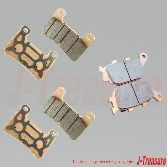 KAWASAKI Z900RS 2018-2023 Genuine Front(x2) & Rear Brake Pads Assy Set OEM