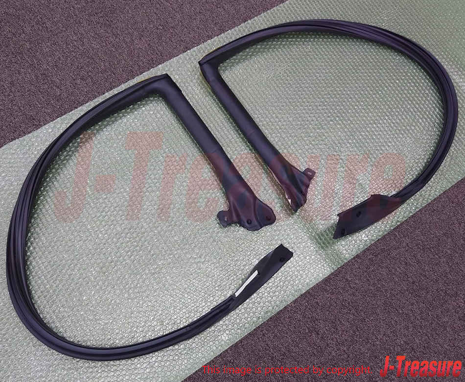 TOYOTA MR2 SW20 91-95 Genuine Roof Side Rail Weather Strip Right & Left Set OEM