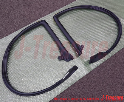 TOYOTA MR2 SW20 91-95 Genuine Roof Side Rail Weather Strip Right & Left Set OEM