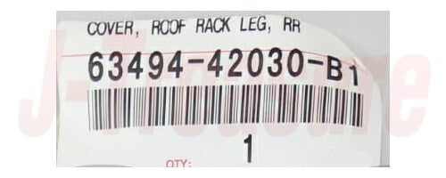 TOYOTA RAV4 ACA3# 08-12 Genuine Roof Rack Leg Cover Rear Right & Left Set OEM