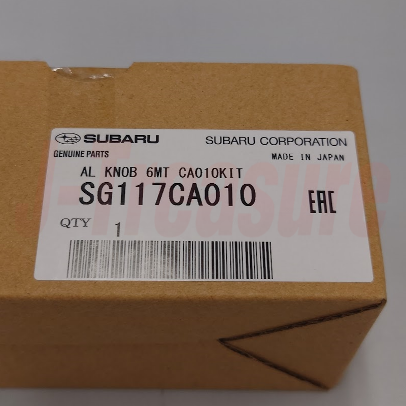 SUBARU BRZ ZC6 2013-2020 Genuine 6MT STI Shift Knob SG117CA010 OEM
