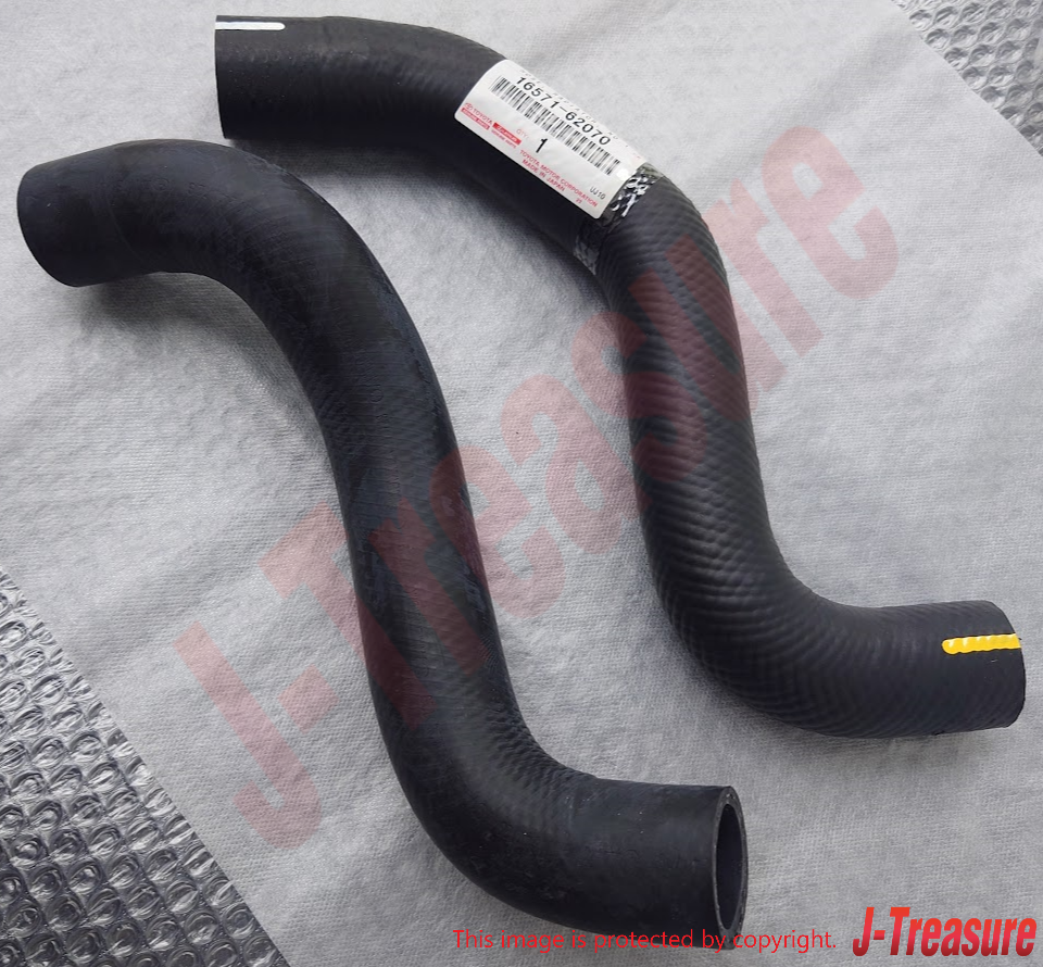 TOYOTA 4RUNNER VZN180 VZN185 96-02 Genuine Radiator Upper & Lower Hose Set OEM