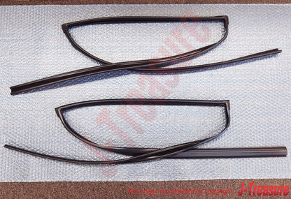TOYOTA LAND CRUISER UZJ100 '98-07 Genuine Rear Door Glass Run RH & LH Set OEM