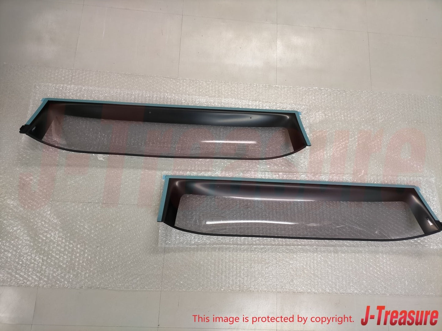 TOYOTA LAND CRUISER 70 Genuine Wide Side Window Visors Set 08611-60210 OEM