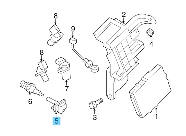 SUBARU OUTBACK BR9 10-12 LEGACY BM9 10-12 Genuine Ignition Coil 22433AA602 OEM