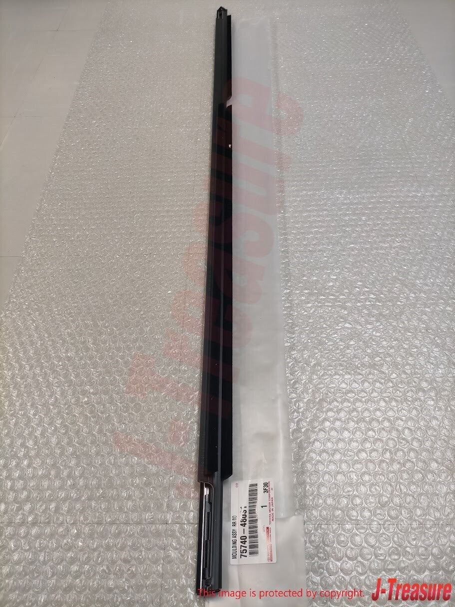 LEXUS RX330 RX350 RX400h Genuine Rear Door Belt Moulding LH 75740-48031 OEM