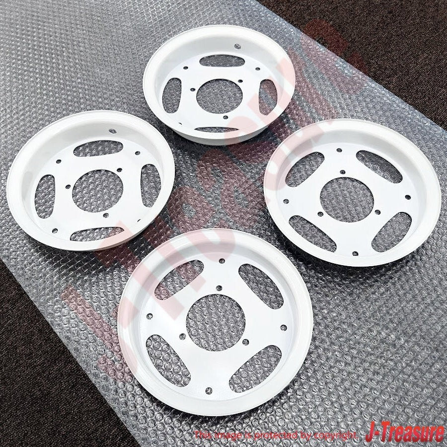 HONDA Z50R 88-89 91-99 Genuine Wheel Rim Front & Rear RH & LH Set *NH138* WHITE