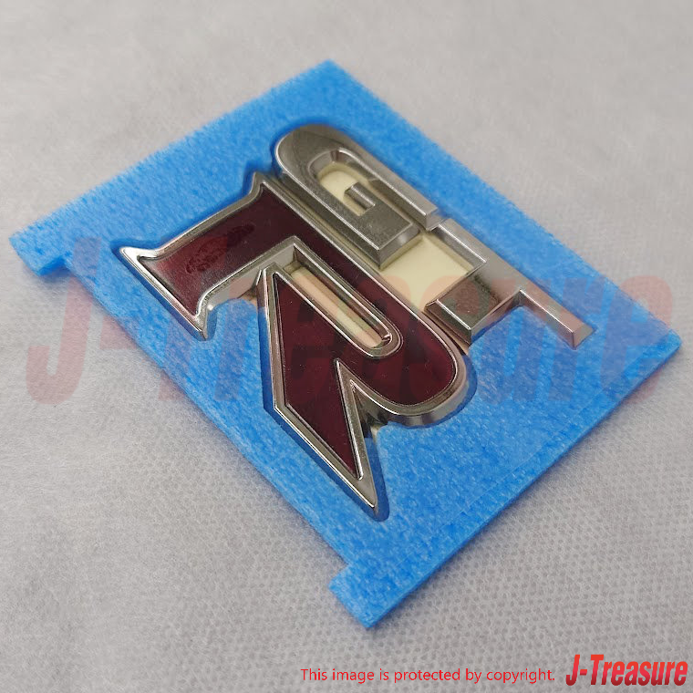 NISSAN GT-R R35 2009-2010 Genuine Trunk Lid Emblem 84894-JF00A OEM