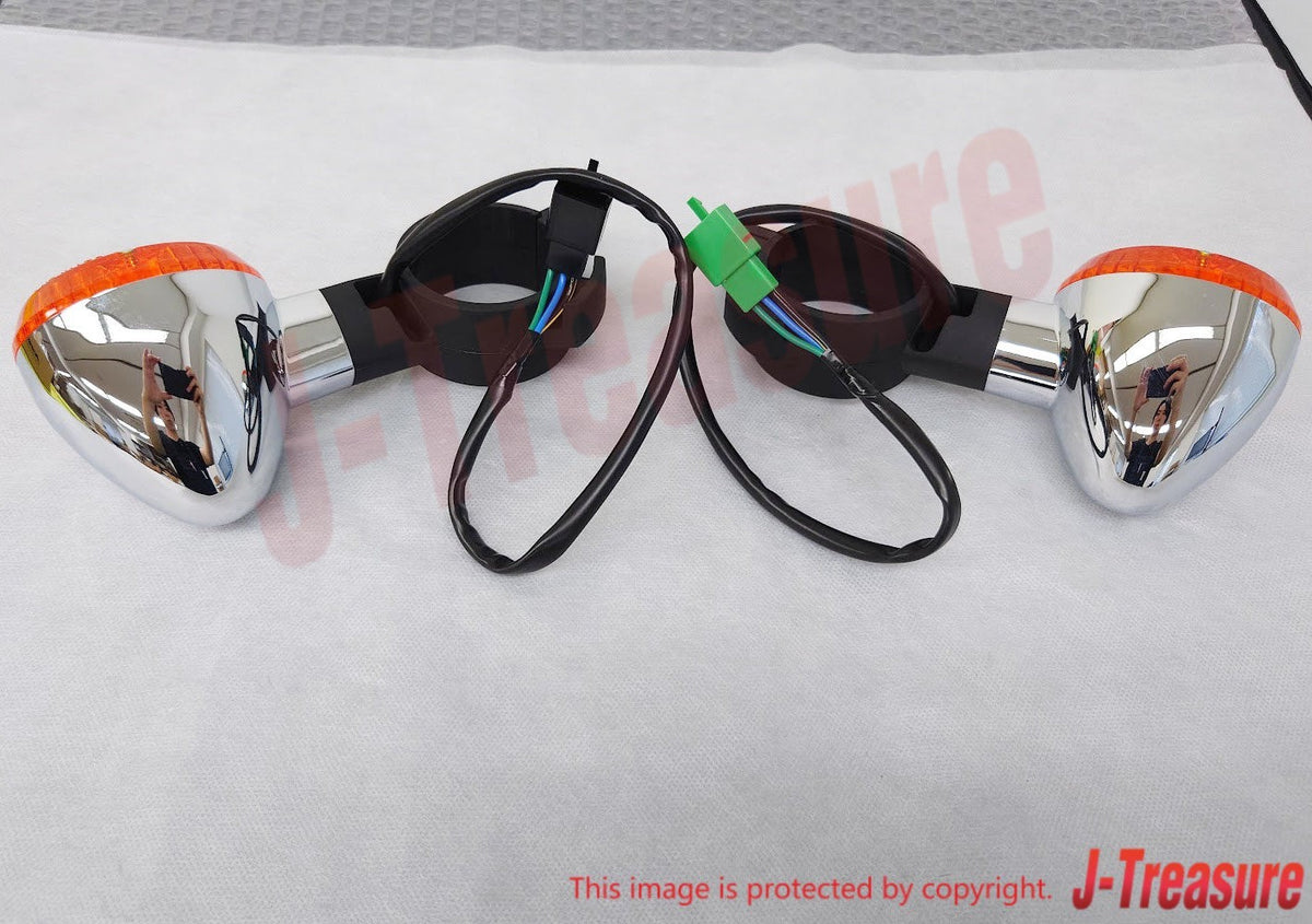 KAWASAKI VULCAN 1600 MEAN STREAK VN1600 04-08 Genuine Fr/Signal Lamp RH & LH Set