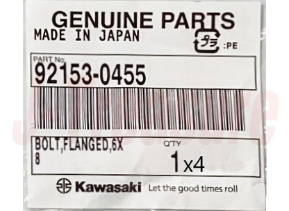 KAWASAKI NINJA ZX-10R ZX1000C '04-05 Genuine Sprocket(x2) & Bolt(x4) Set OEM