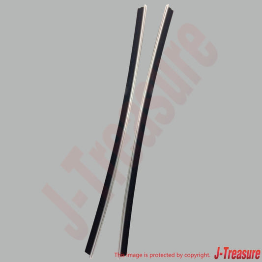 MITSUBISHI VAN P04W '87-90 Genuine R/Door Window Glass Center Seal RH & LH Set