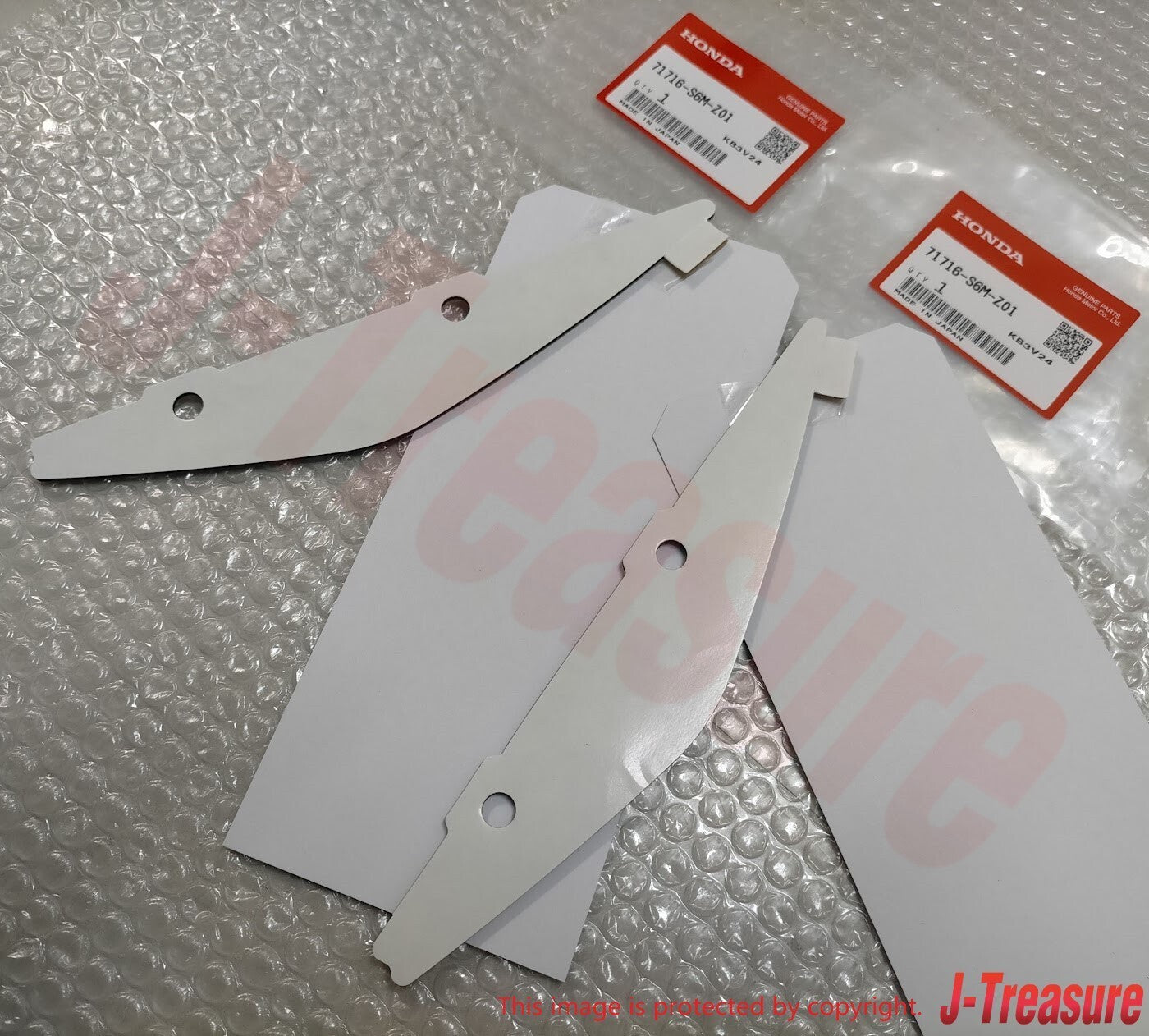 HONDA INTEGRA TYPE-R DC5 01-06 Genuine Rear Spoiler Gasket 71716-S6M-Z01 x2 Set